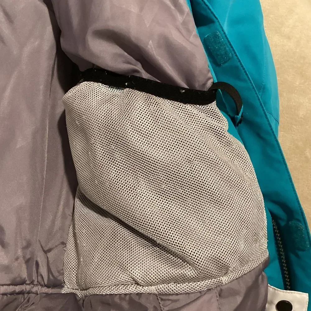 Obermeyer Girls' Extra Large‎ (would fit women small), Teal Coat